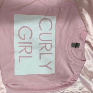 Handmade curly girl long or short sleeve